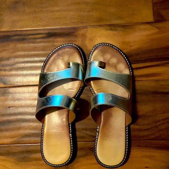 Coach and Four Shoes Coach Four Gold Sandals Poshmark